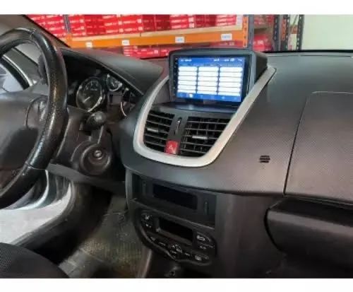 Moldura Para Multimidia 9 Peugeot 207 2006-2012 - Foto 2