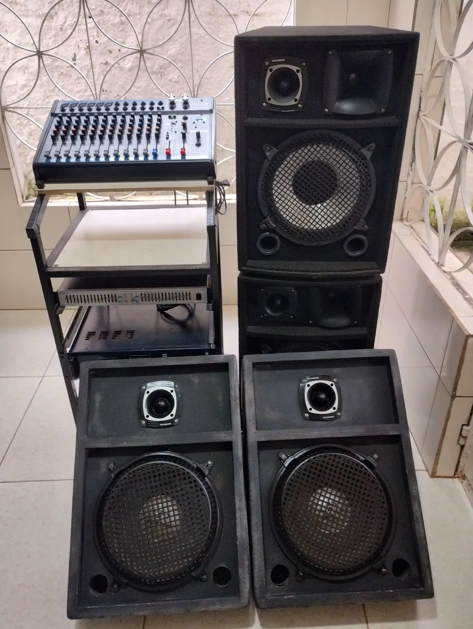 Sistema de Som Completo. Entrega a combinar.