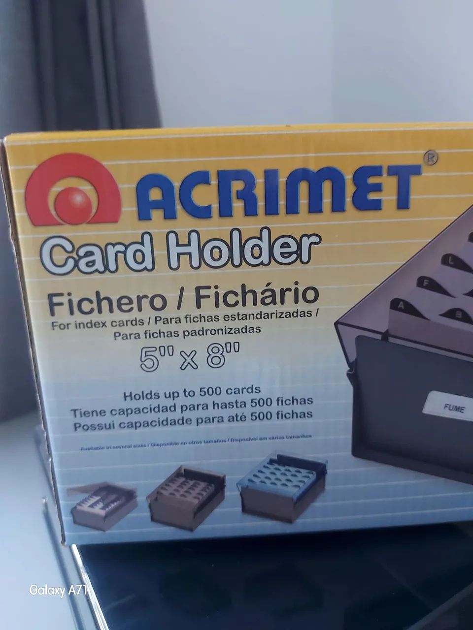 Card Holder ACRIMET - Fichário/Fichário
