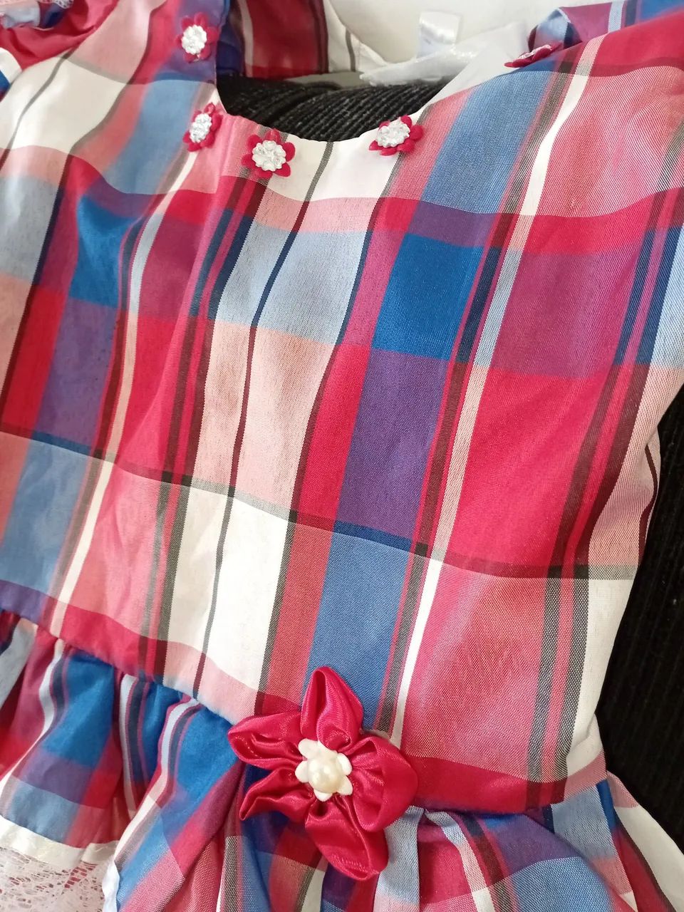 Vestido Junino - Xadrez  - Foto 3