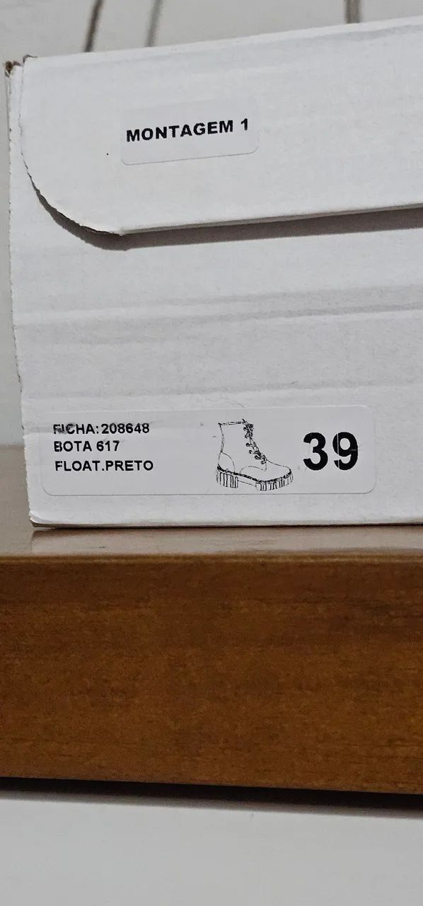 Bota preta número 39 - Foto 5