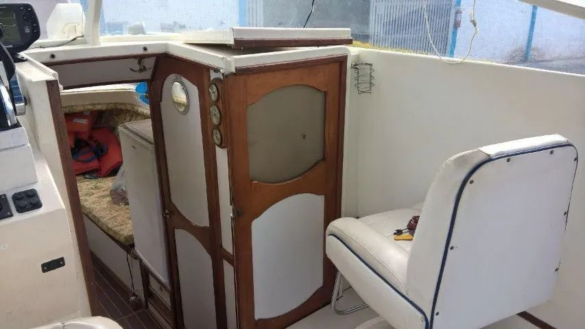 Barco 22 pés motor canadense - Foto 8