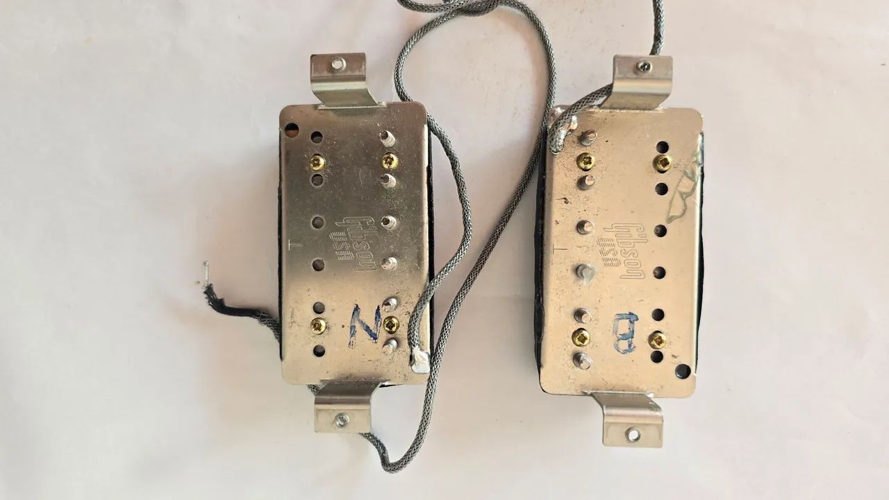 Captadores Gibson de Guitarra Humbucker 496R e 500T - Foto 2