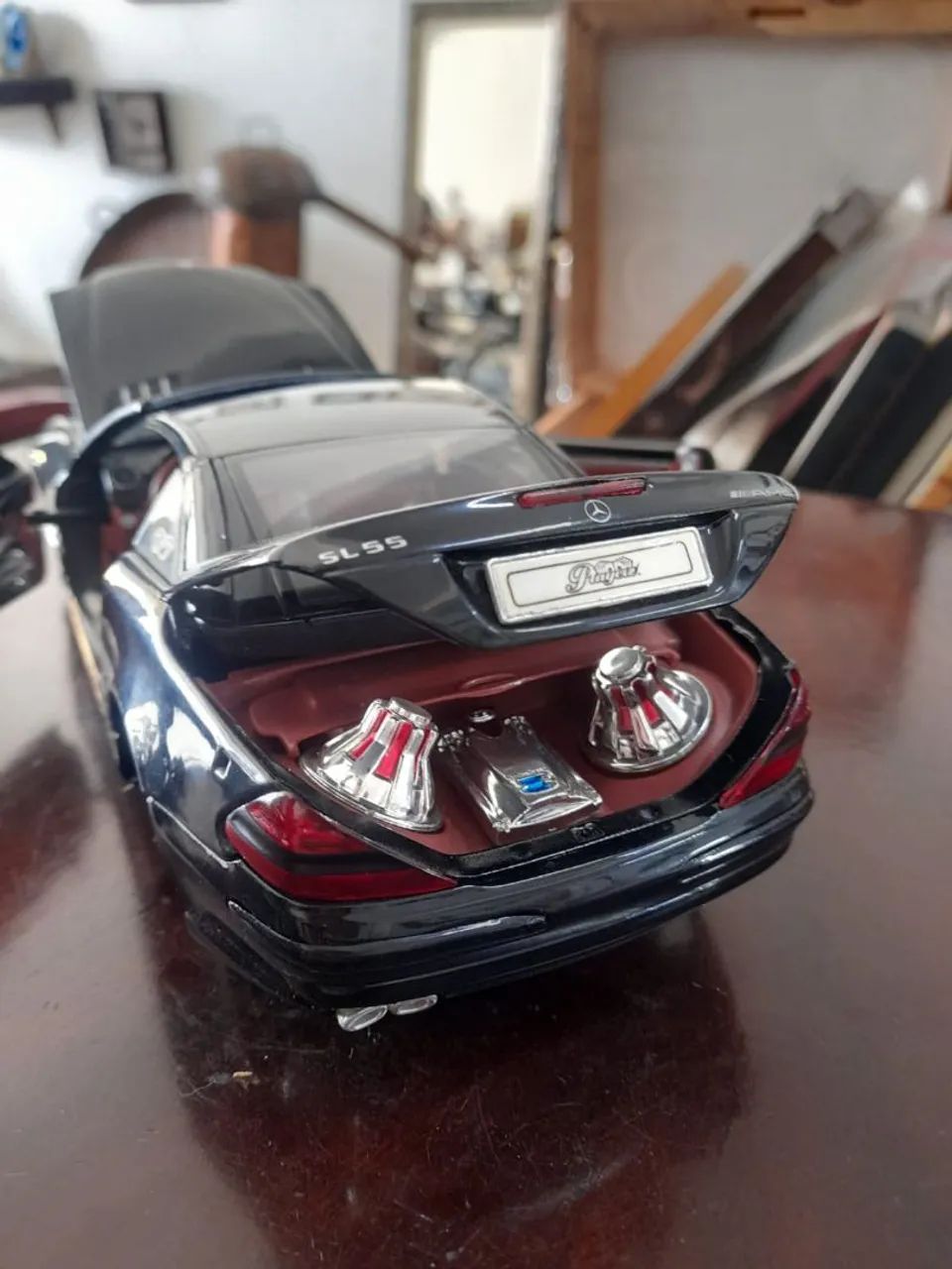 マイスト メルセデス・ベンツ SL55AMG 置物 1/18スケール 1998