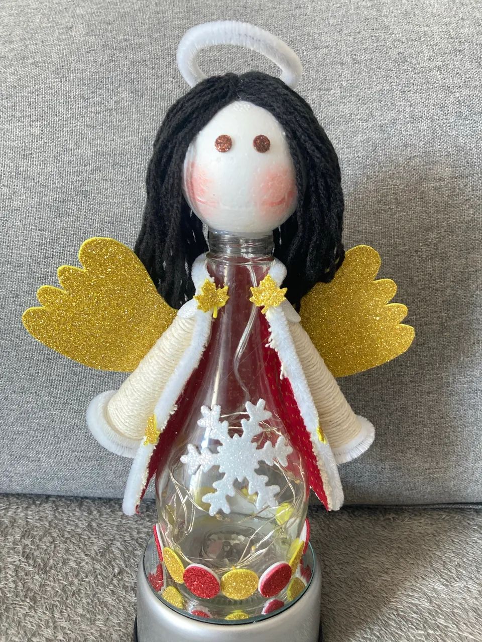 Luminária Personalizada Anjo - Foto 2