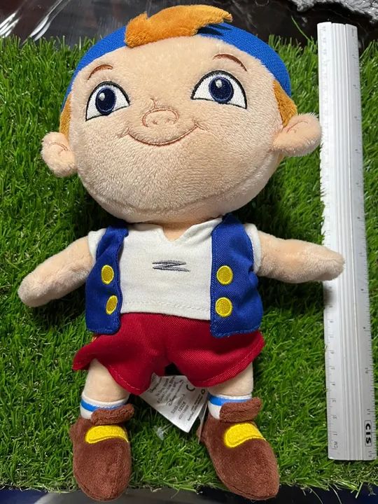 Boneco de Pelúcia Jake, da série Jake e os Piratas da Terra do Nunca