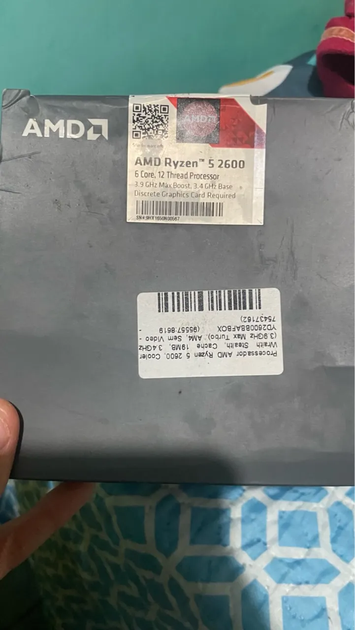 Processador AMD Ryzen 5 2600