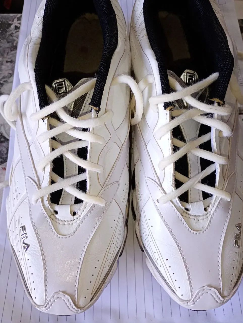 Vendo Tênis Fila Branco - Número 41 