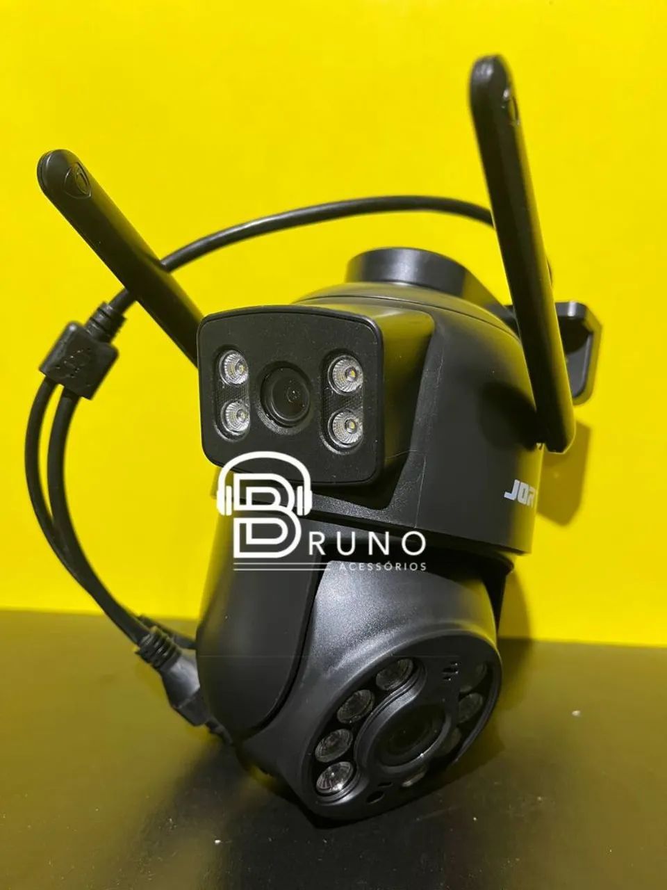 Câmera de Segurança dupla Wifi Externa Dome IP66 Jortan JT-8695 - Foto 3