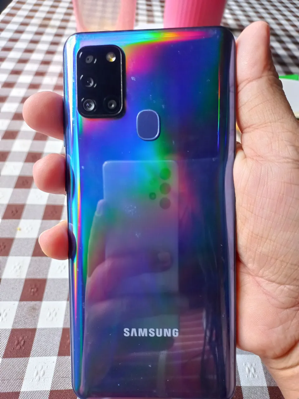 Samsung A21S,<br>64G<br>Em perfeito estado <br>Disponível para testes <br>$450