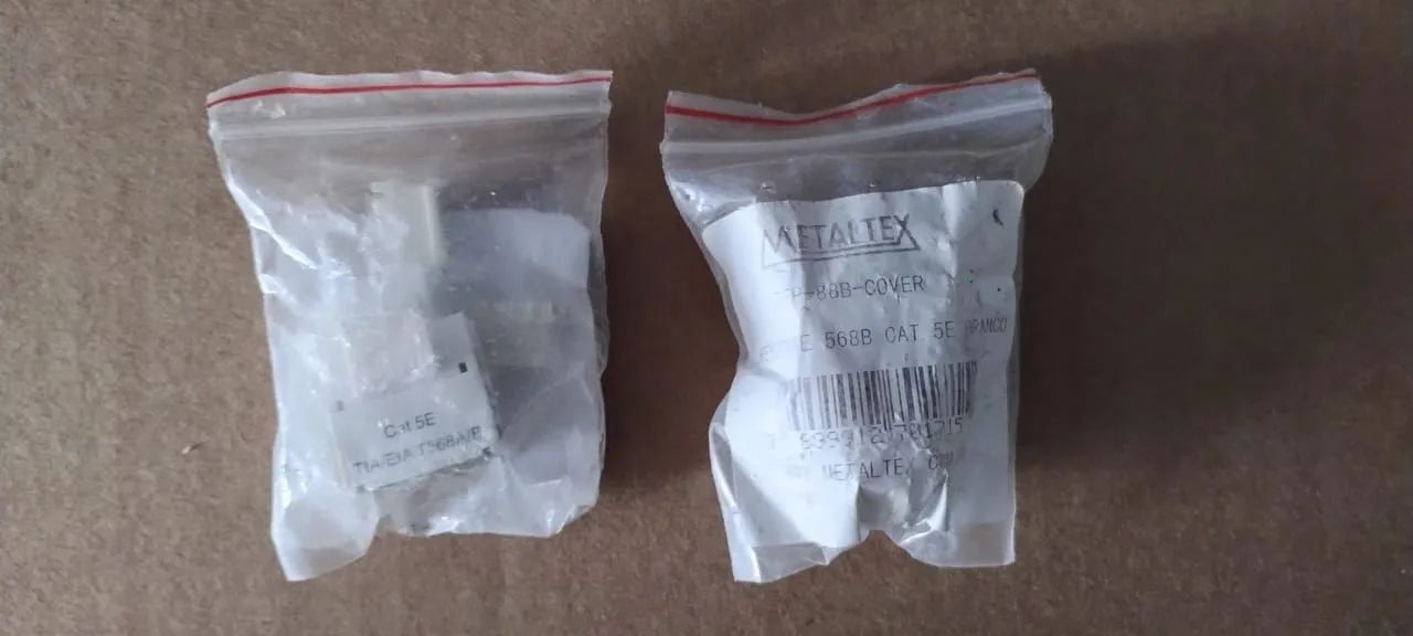 Conectores Keystone RJ45 Cat.5e - 8 Unidades - Foto 5