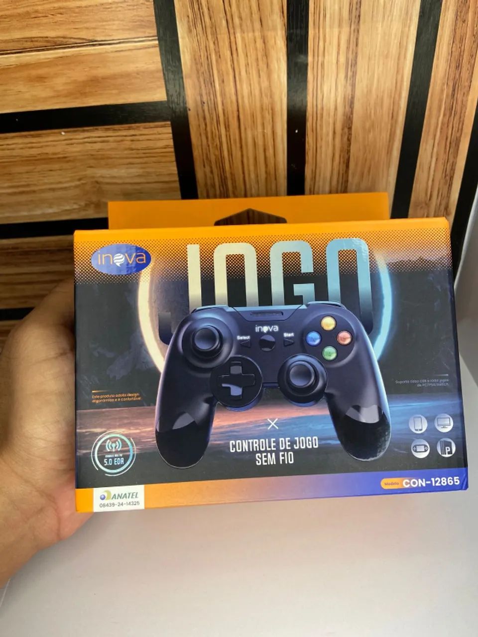 Controle Bluetooth Mobile Sem Fio - INOVA -CON-12865