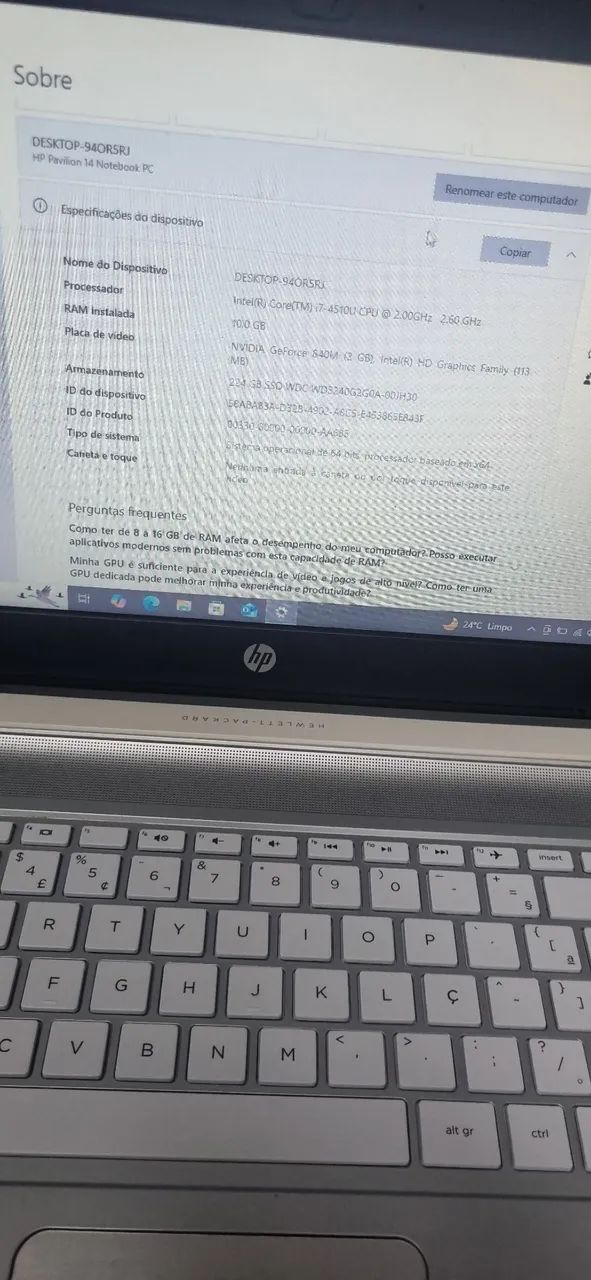 Notebook HP Pavilion - Foto 4
