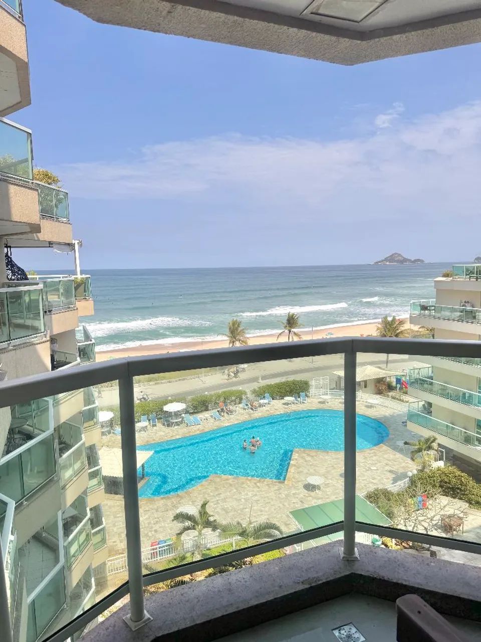 Vista mar + Piscina | Oceano Azul