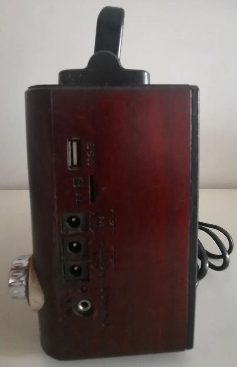 RÁDIO RETRÔ AM / FM / USB <br> - Foto 3