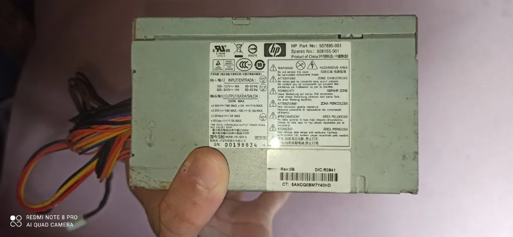 Fonte hp 300w