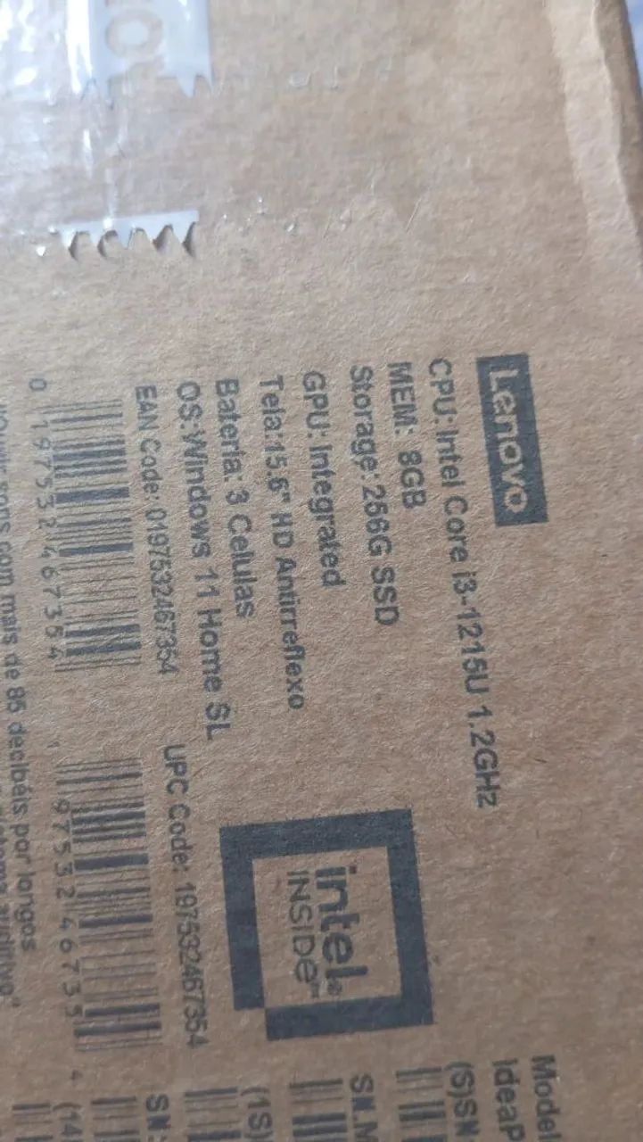 Lenovo está novo
