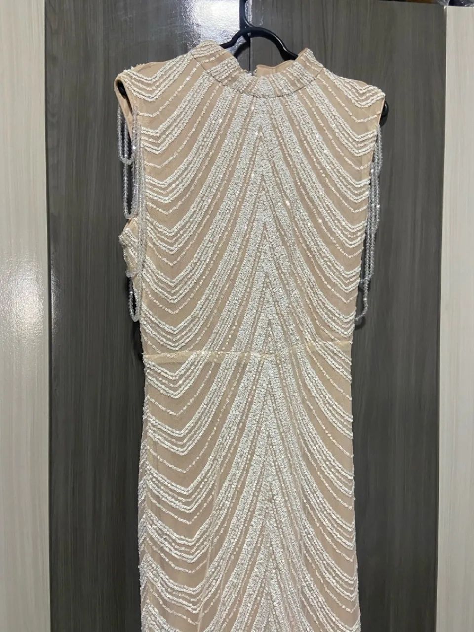 Vestido de Festa Elegante Bordado - Foto 3
