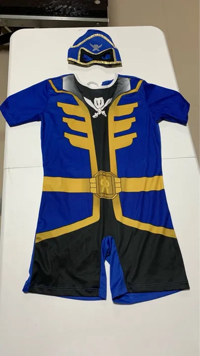 Fantasia Power Rangers Azul - Tamanho M