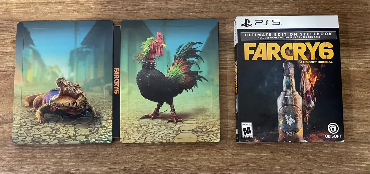Far Cry 6 - Edição Ultimate Steelbook PS5