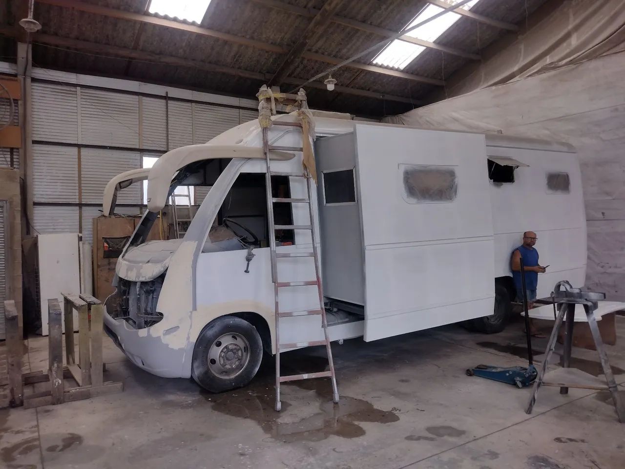 Vendo motorhome MB 914 em construção  - Foto 12