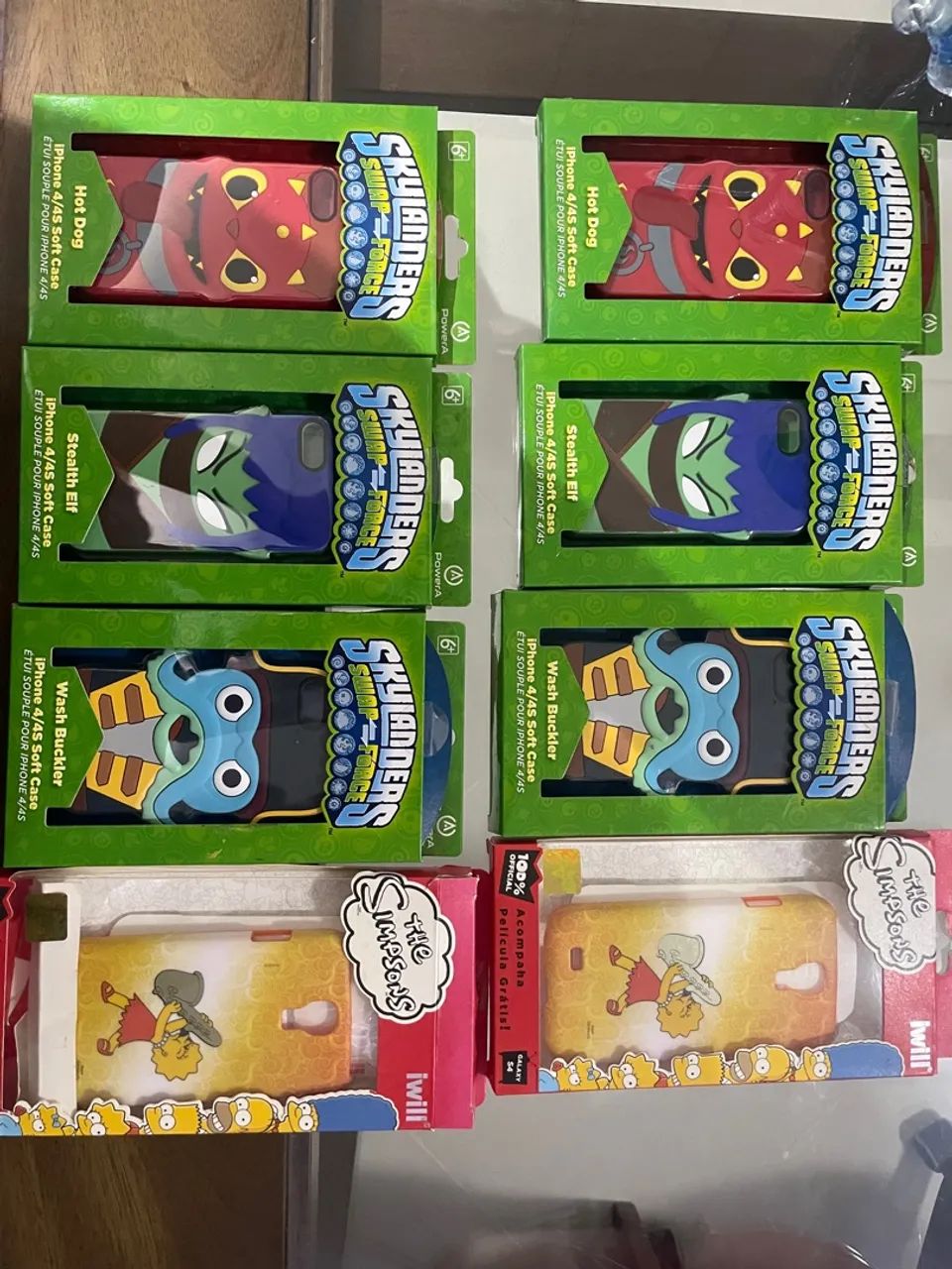 Lote 10 capas celular e 3 capas tablet