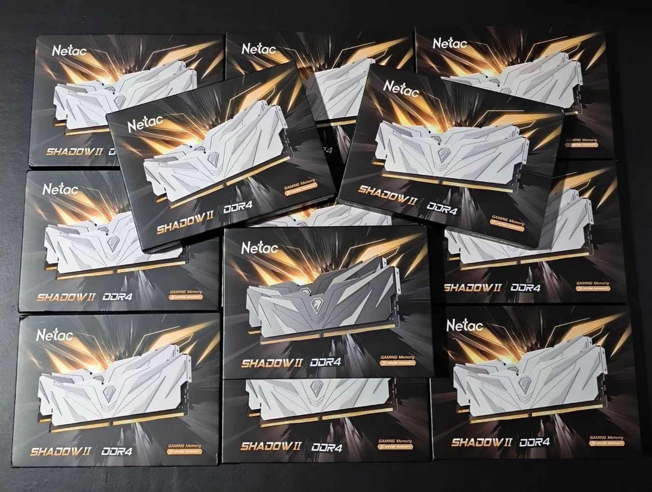 MEMÓRIA NETAC DDR4 16GB 2x8, CL16. PRODUTO NOVO, LACRADO. - Foto 2