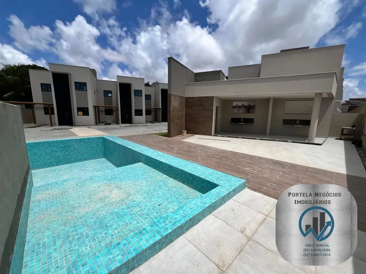 Condomínio na Serraria, 3/4, 2 suítes, casa nova, 90m²