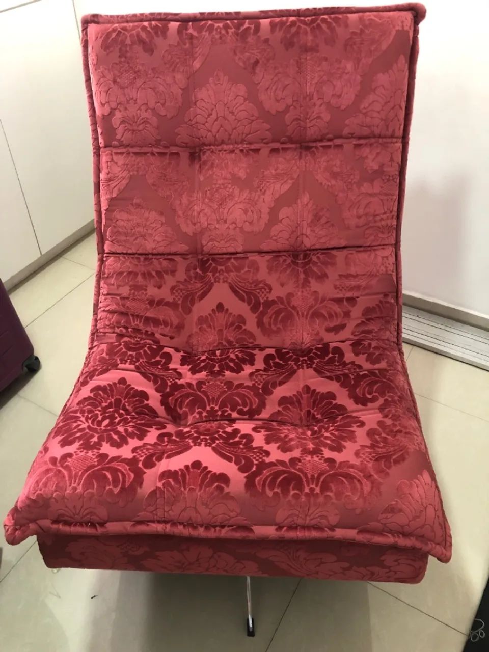 Poltrona Giratória Vermelha - Foto 2