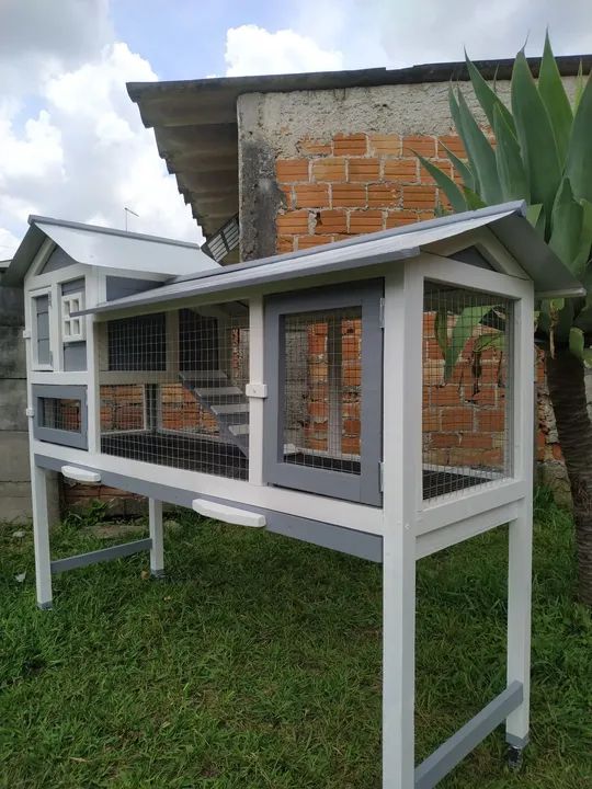 Viveiro para coelho sob medida 