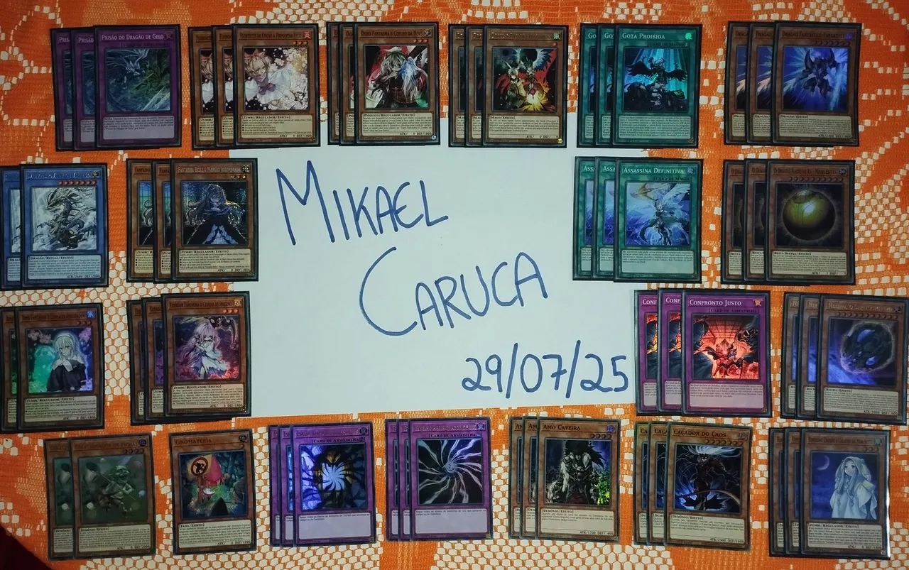 Staples cartas Yu-Gi-Oh! 