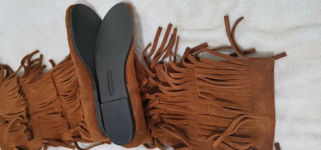 Botas Minnetonka Camurça  - Foto 4