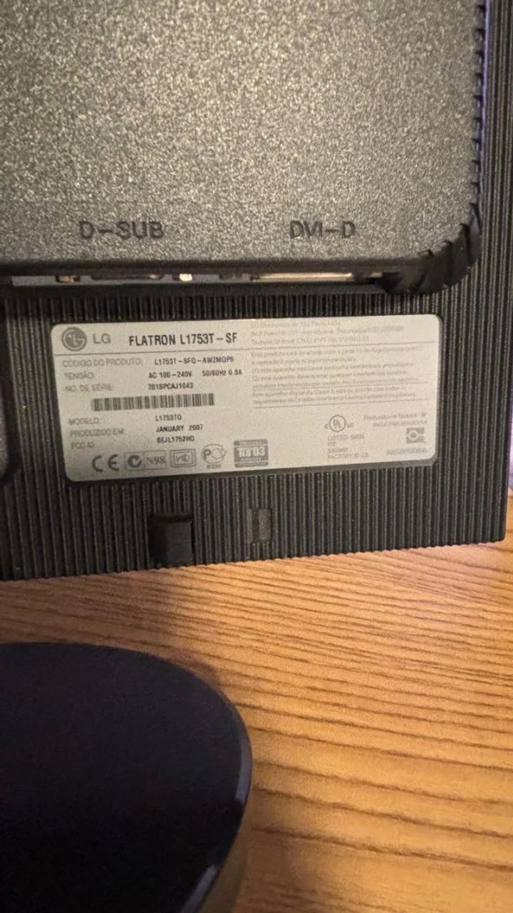 Monitor LG Flatron 17 polegadas - Foto 2