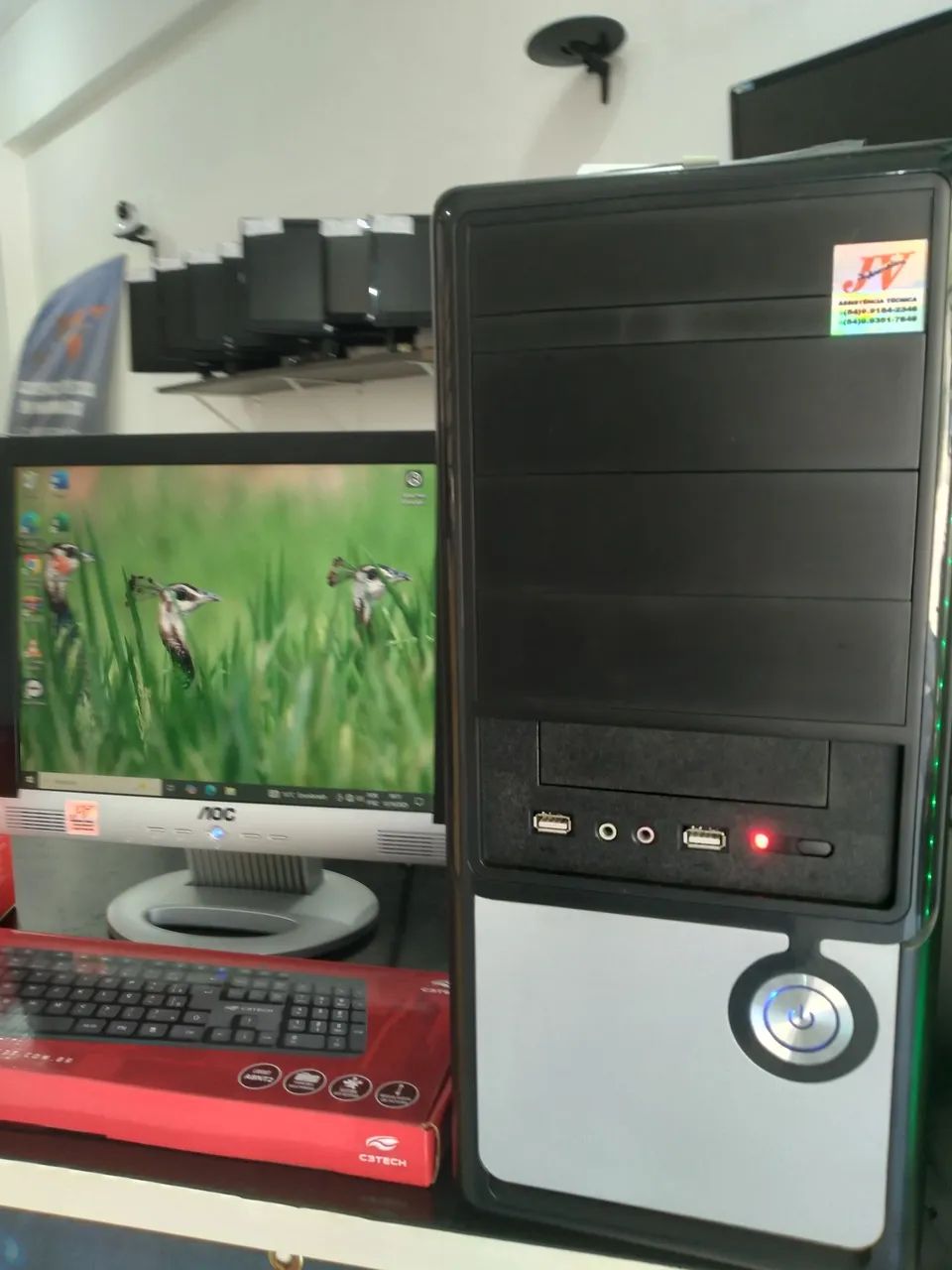 Computador completos,  Windows 10 , com garantia,  só ligar e usar