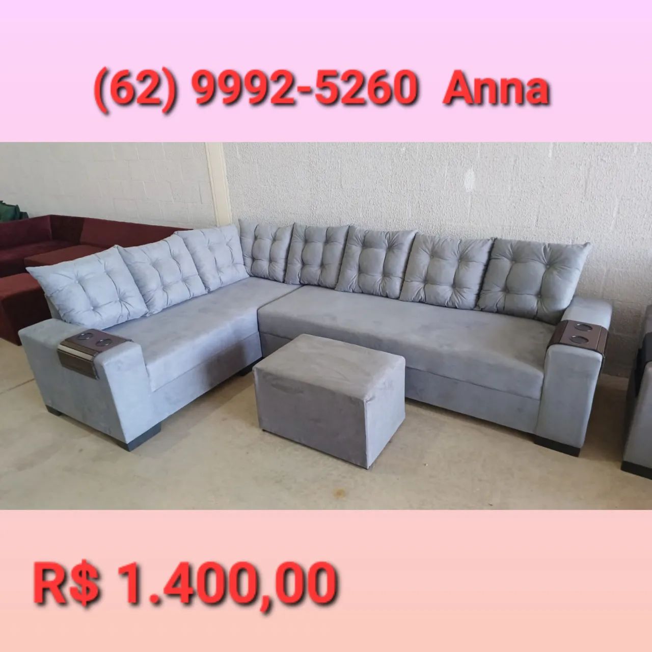 Sofá de canto 