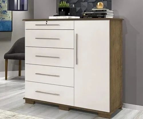 Cômoda 5 Gavetas 1 Porta (FAZEMOS ENTREGA DF E ENTORNO ) - Foto 2