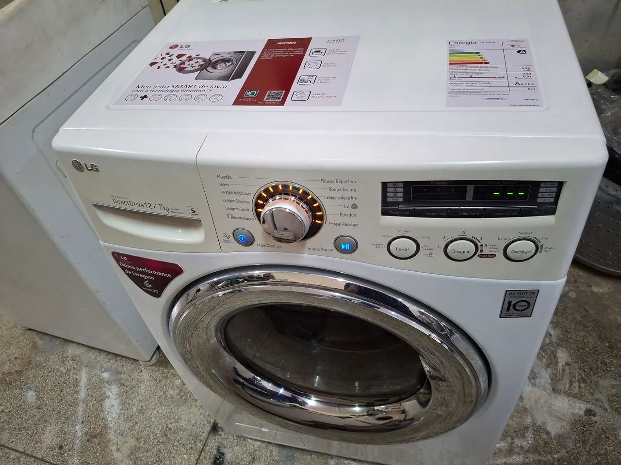 Lava e seca 110v semi nova de 12kg grande - Foto 3
