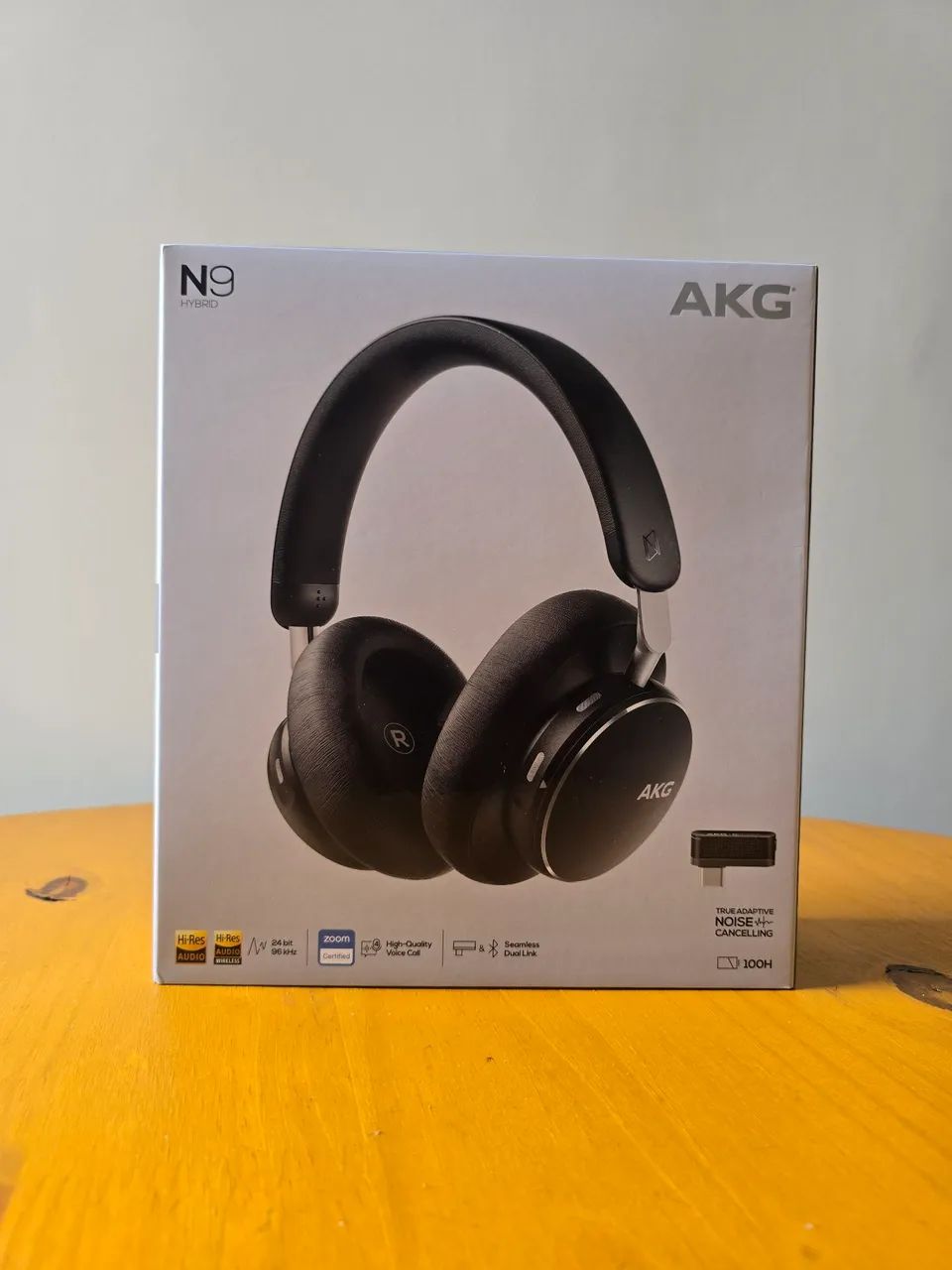 Headphone Sem Fio AKG H9 Hybrid, Lacrado, NF, Garantia 