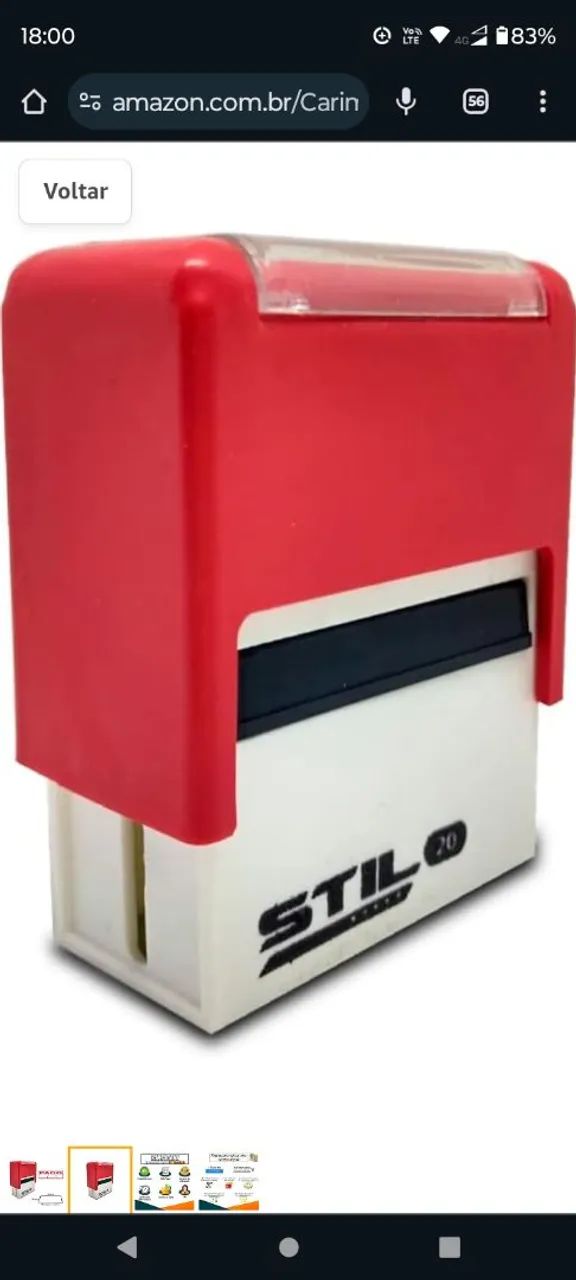 Carimbo Automático Stil, grande 