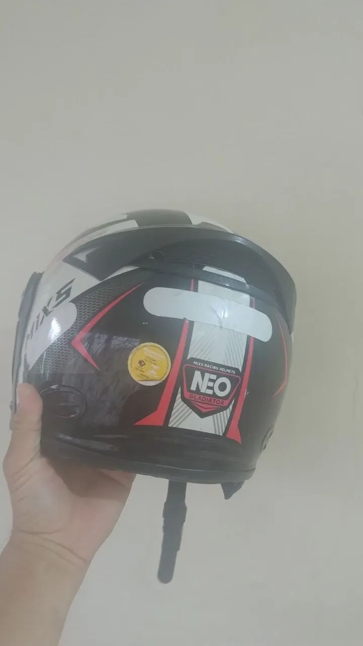 Capacete Pro Tork Mixs Gladiador Neo Brilhante  - Foto 3