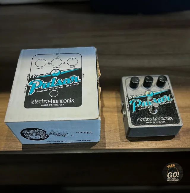 Pedal Tremolo Electro Harmonix EHX Pulsar - Instrumentos musicais