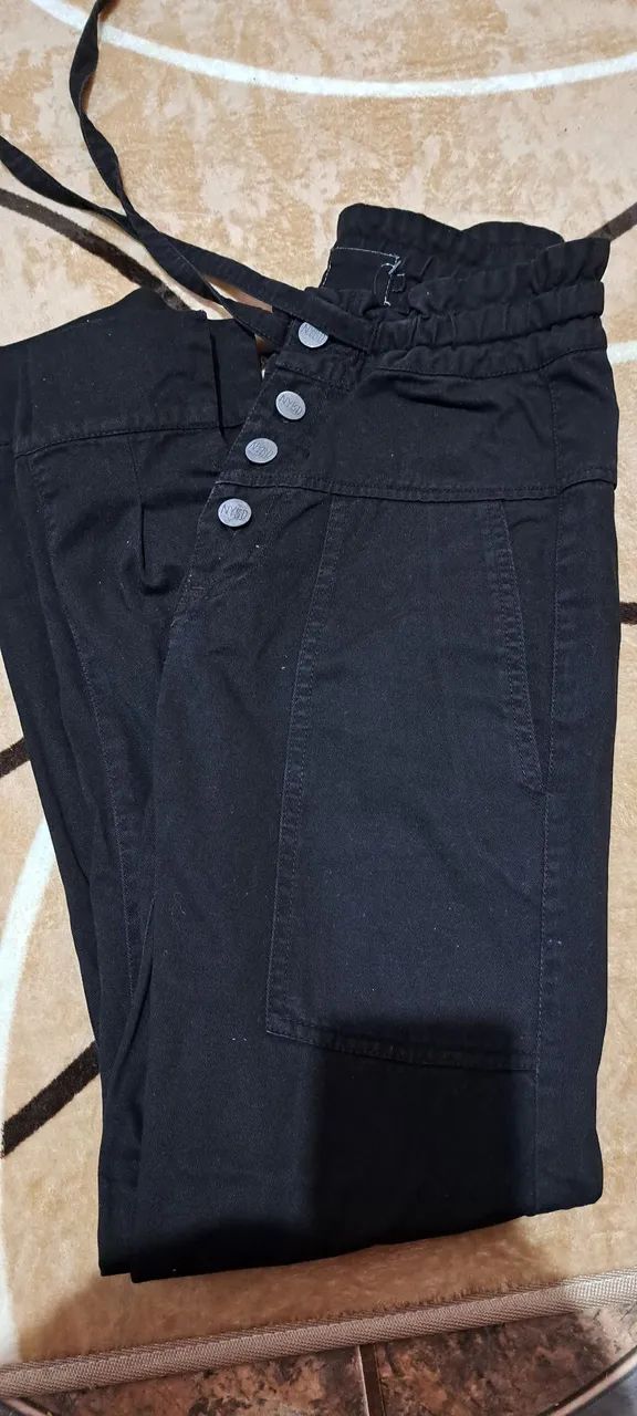 Calça Jeans Preta - Tamanho M