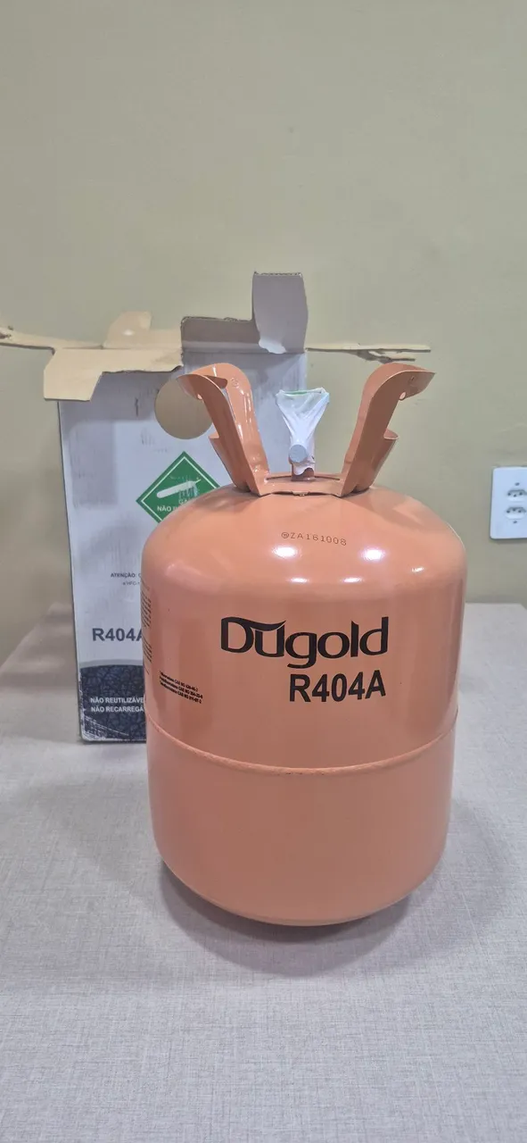 Cilindro de Gás Refrigerante R404A Dugold