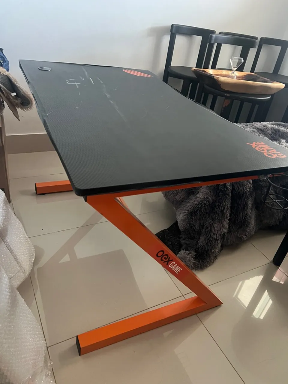 Mesa Gamer Oex Game - Design Moderno e Funcional