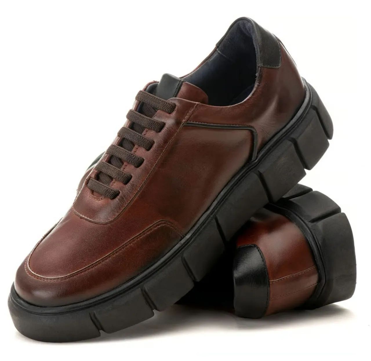 Sapato casual masculino couro - Mr. Light - Foto 3