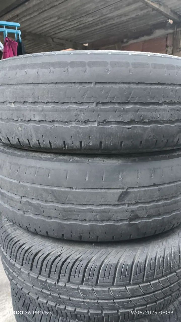  5 Pneus usados aro 14,    185/65/14 - Foto 3