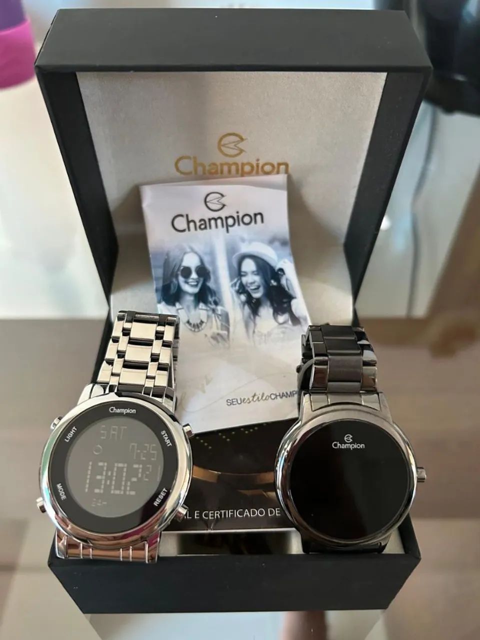 Kit Relógios Champion Original.