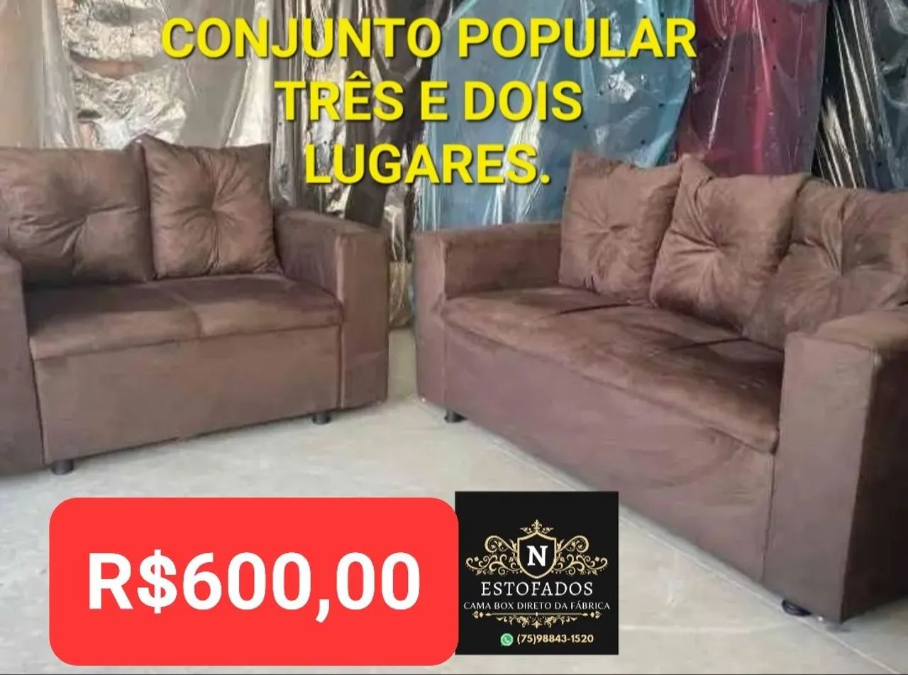 Conjunto de Sofás Imperdivel - R$ 599,99 - Foto 4