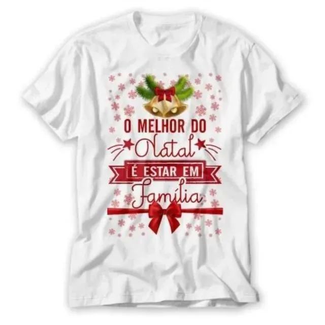 Camiseta Personalizada de Natal