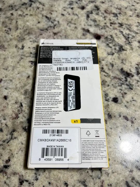 Memória RAM Corsair Vengeance LPX 8GB DDR4 2666MHZ - Foto 2